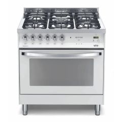 Lofra Rainbow 80cm 5 Burner Gas Hob Single Oven All Gas Range Cooker