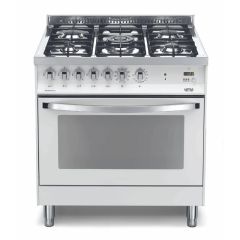Lofra Rainbow 80cm 5 Burner Gas Hob Single Oven Dual Fuel Range Cooker