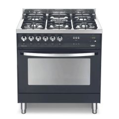 Lofra Rainbow 80cm 5 Burner Gas Hob Single Oven All Gas Range Cooker