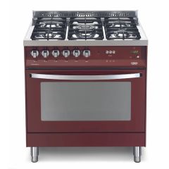 Lofra Rainbow 80cm 5 Burner Gas Hob Single Oven All Gas Range Cooker
