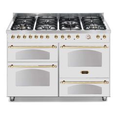 Lofra Dolcevita 120cm 7 Burner Gas Hob Triple Oven Dual Fuel Range Cooker