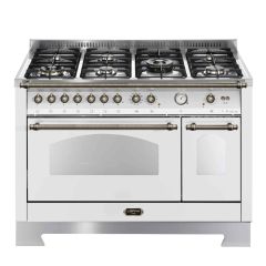 Lofra Dolcevita 120cm 7 Burner Gas Hob Double Oven Dual Fuel Range Cooker