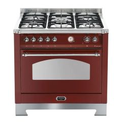 Lofra Dolcevita 90cm 5 Burner Gas Hob Single Oven Dual Fuel Range Cooker