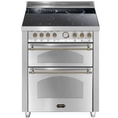 Lofra Dolcevita 70cm 4 Zone Induction Hob Double Oven All Electric Range Cooker