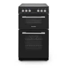 Montpellier MDOC50FK 50cm 4 Zone Ceramic Hob Double Oven Electric Cooker