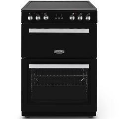 Montpellier 60cm 4 Zone Ceramic Hob Double Oven All Electric Mini Range Cooker