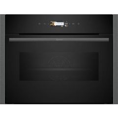 Neff N70 C24MR21G0B Built-In 45L 900W Compact Combi Microwave, Oven & Grill