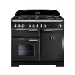 Rangemaster Classic Deluxe 100cm Gas Hob Double Oven Dual Fuel Range Cooker