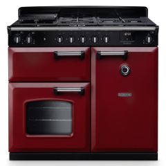 Rangemaster Classic 100cm 5 Burner Gas Hob Double Oven Dual Fuel Range Cooker