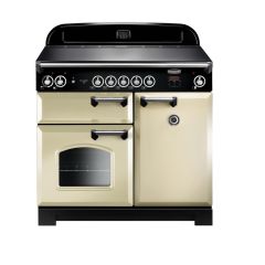 Rangemaster Classic 100cm 5 Zone Induction Hob Double Oven Electric Range Cooker