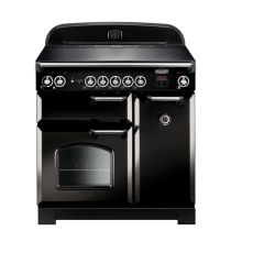 Rangemaster Classic 90cm 5 Zone Induction Hob Double Oven Electric Range Cooker