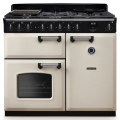 Rangemaster Classic Deluxe 100cm Gas Hob Double Oven Dual Fuel Range Cooker