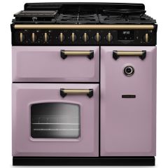Rangemaster Classic Deluxe 90cm Gas Hob Double Oven Dual Fuel Range Cooker