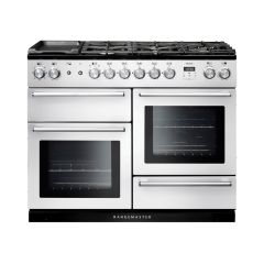 Rangemaster Nexus 110cm 7 Burner Mixed Hob Double Oven Dual Fuel Range Cooker