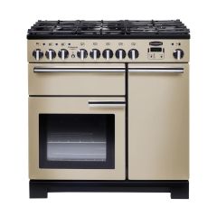 Rangemaster Professional Deluxe 100cm Gas Hob Double Oven Dual Fuel Range Cooker