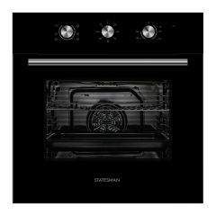 Statesman BSF160BL Built-In Fan Assisted Single Electric Oven