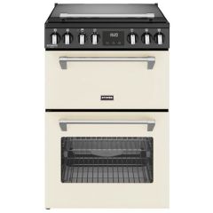 Stoves Richmond Deluxe 60cm Induction Hob Double Oven Electric Mini Range Cooker