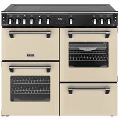 Stoves Richmond Deluxe 100cm Induction Hob Quad Oven Electric Range Cooker