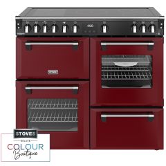 Stoves Richmond Deluxe 100cm Induction Hob Quad Oven Electric Range Cooker