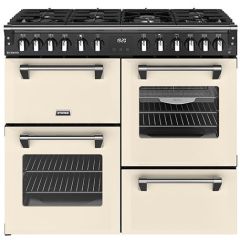 Stoves Richmond 100cm 7 Burner Gas Hob Quad Oven & Grill Dual Fuel Range Cooker