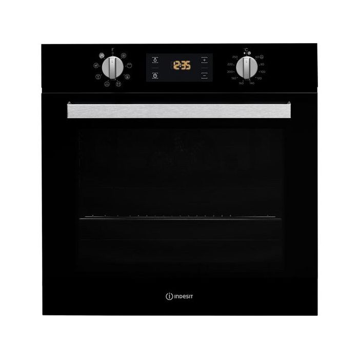 indesit single fan oven
