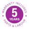 Bosch 5 Year Warranty
