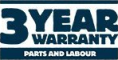 Belling 3 Year Warranty